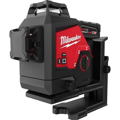 Milwaukee 3632-21 M12 12V Lithium-Ion Cordless Green 3-Plane Laser Level Kit