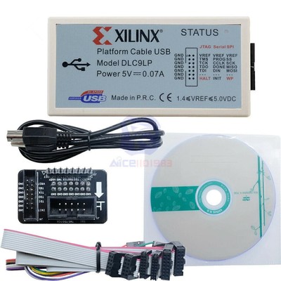 For Xilinx Downloader Line Dlc9 Emulator Debugger Platform Cable Usb Fpga Dlc9lp