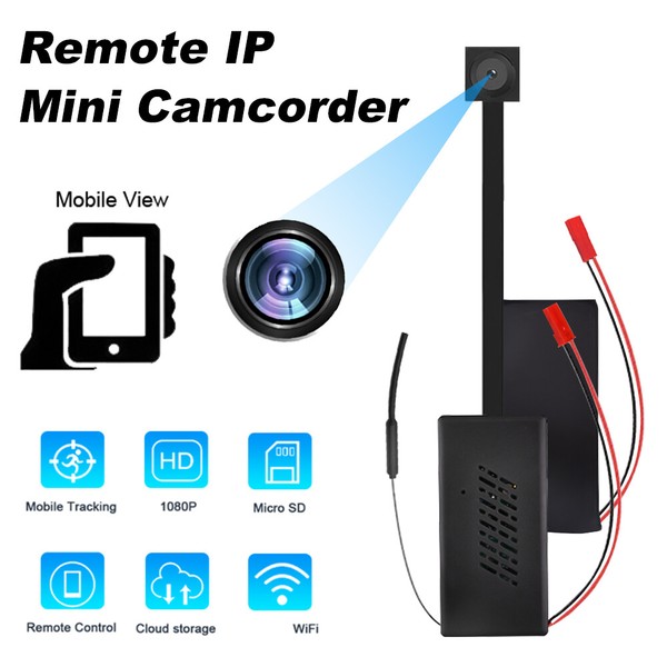 1080P 4K Nanny Camera HD Wireless WiFi Hidden Mini Micro Pinhole DIY Cam DVR - Image 4