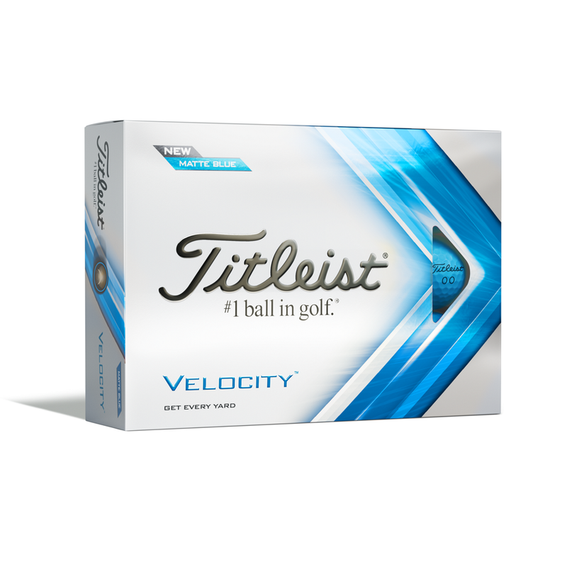 Titleist 2022 Velocity Golf Balls (One Dozen) High Speed Max Distance Game Spin