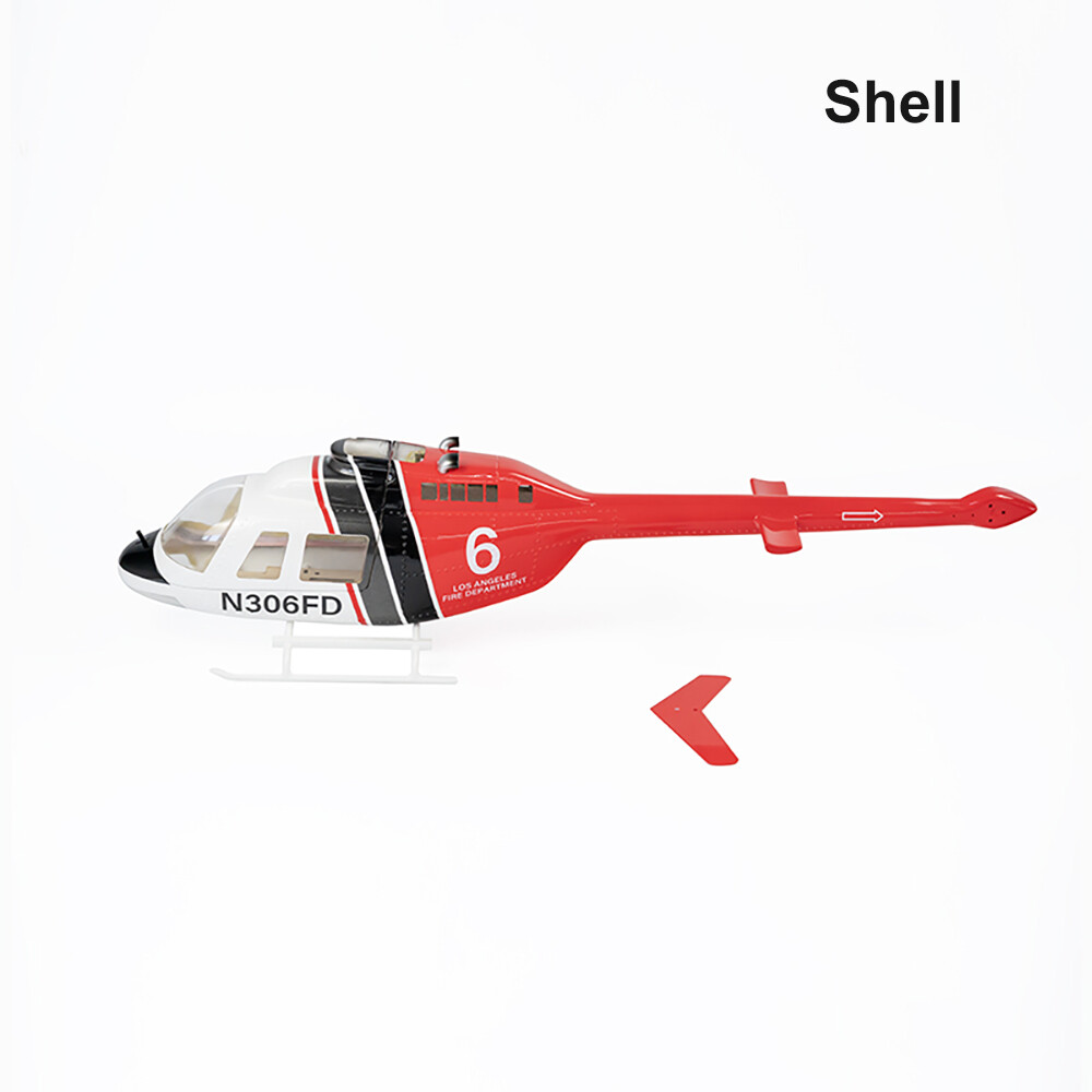 Original Fly Wing Bell-206 RC Helicopter Parts Blade Motor Servo ESC Fuselage