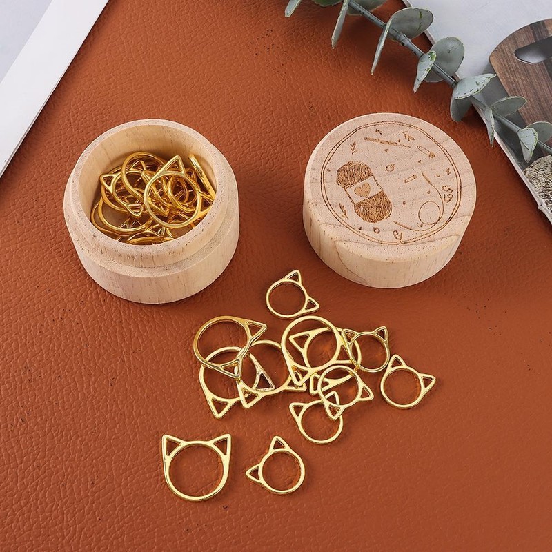 Stitch Cat Ears Knitting Accessories Crochet Latch Locking Stitch Markers