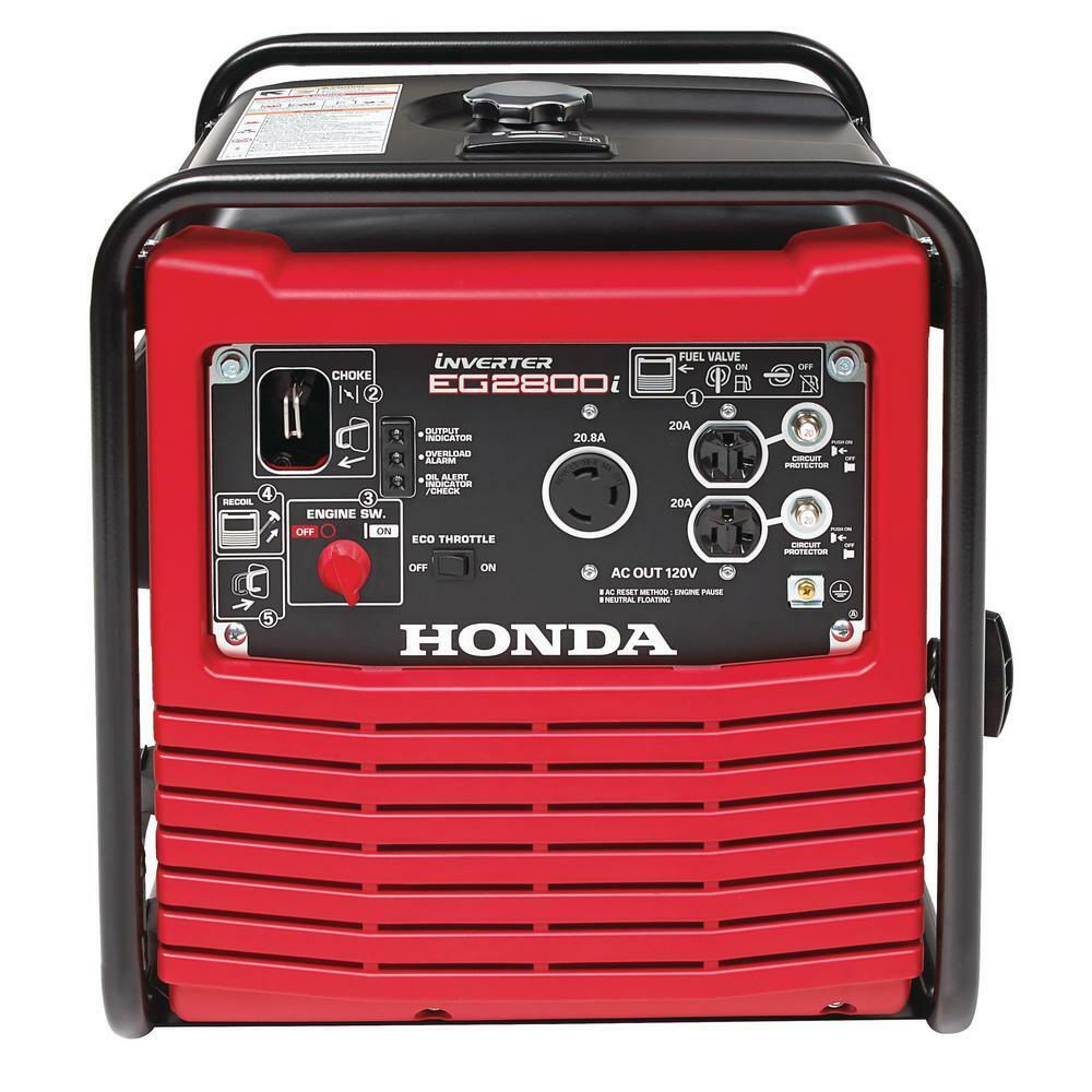 Honda EG2800i 2800W Super Quiet Portable RV Ready Gas Powere