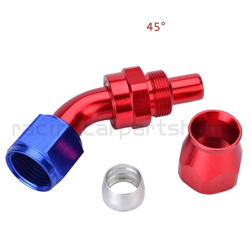 20FT AN6 -6AN AN-6 3/8 Fitting Stainless Steel Braided Oil Fuel Hose Line Kit