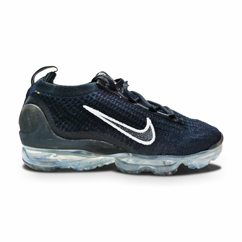 Женские кроссовки Air Vapormax 2021 FK — DC4112 002 — черный, белый, серебристый металлик