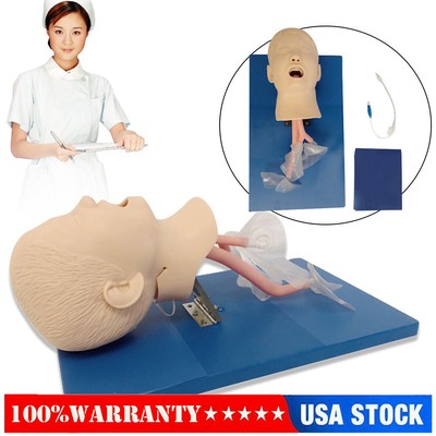 Child Intubation Manikin Teaching Study Model Airway Management Trainer W/Tube