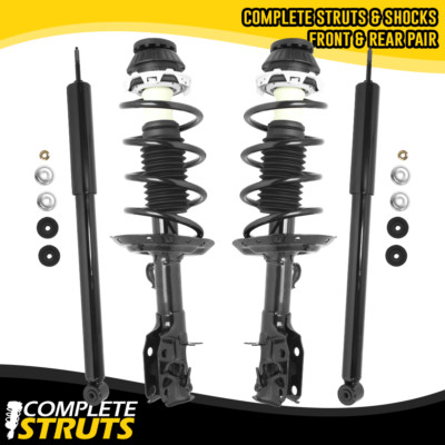 Front Quick Complete Struts & Rear Shock Absorbers for 2009-2014 Honda Fit