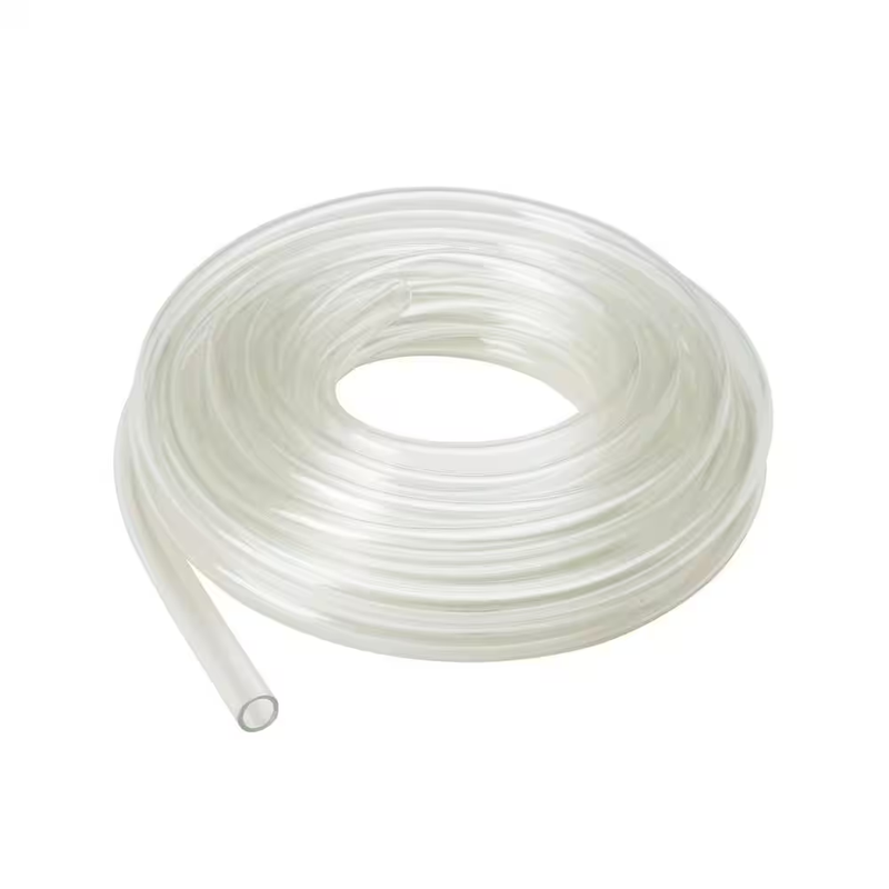 ProLine Clear Vinyl Tubing 1/2 in OD 3/8 in ID 100 ft Flexible Plastic Hose Reel