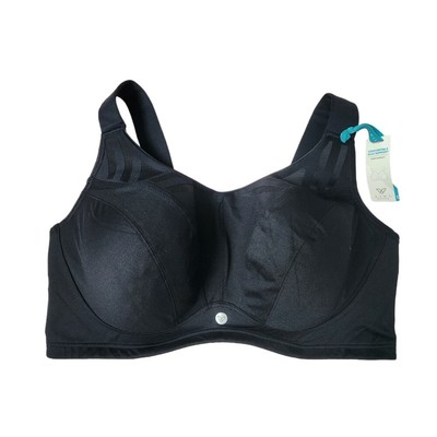 LIVI ACTIVE convertible max support sports bra high impact in black NEW 44F