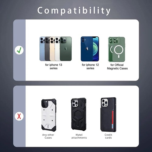 30W Wireless Car Charger Phone Mount Bracket For Apple iPhone 15 Pro Max 14 Pro