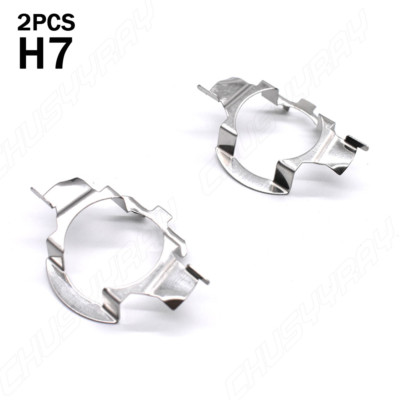 H7 LED Headlight Bulb Adapter Holder Socket Base Retainer Clip for Mercedes-Benz