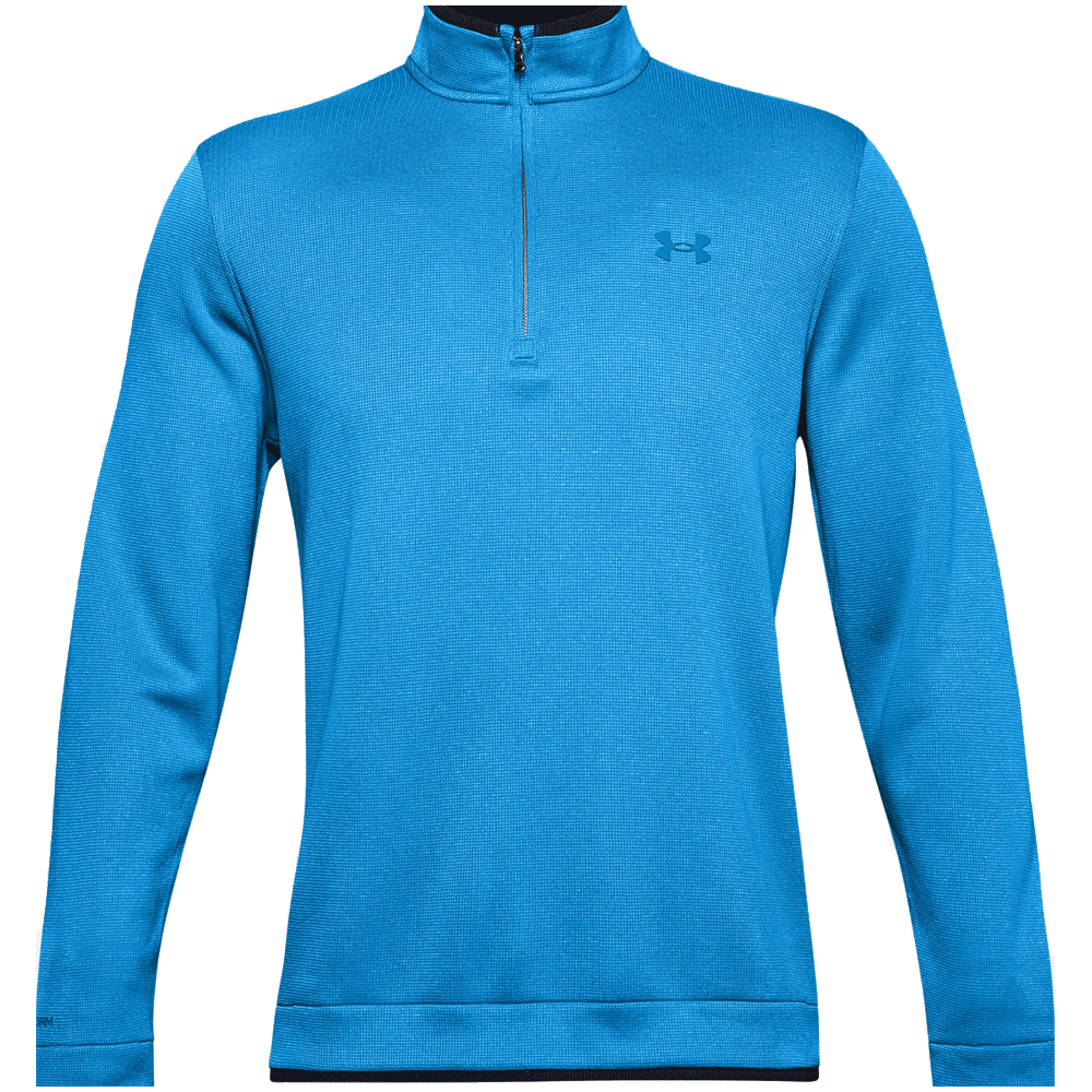 UNDER ARMOUR 2021 MENS STORM SWEATER FLEECE 1/2 ZIP WATER RESISTANT