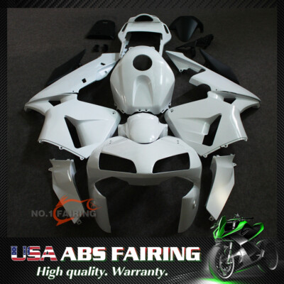 NEW ABS Fairing Kit Shell Bodywork For HONDA CBR600RR 2003 2004 Unpainted white