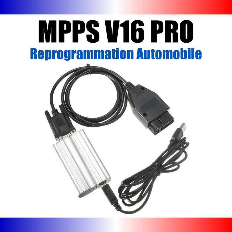 Interface Mpps V3.0 Pro + Logiciel Mpps V16 Flash Tuning - Ecusafe Egr Remover