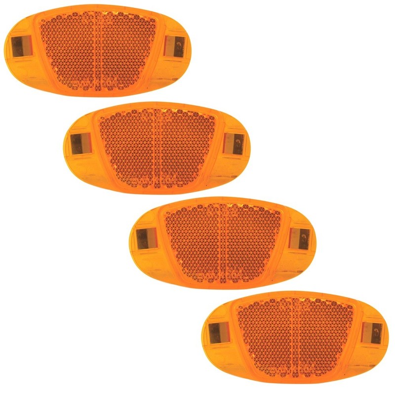 4 Stk Katzenaugen Speichenreflektoren Speichenstrahler Fahrrad Reflektoren