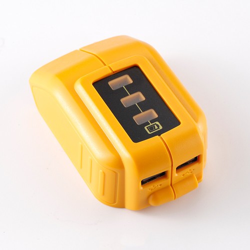 For Dewalt DCB090 USB Charging Battery Adapter Power Charger 12V 20V Portable