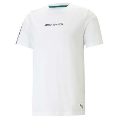 

Puma Mapf1 Mt7 Футболка с круглым вырезом и короткими рукавами Мужские белые повседневные топы 53845903, Белый, Puma Mapf1 Mt7 Crew Neck Short Sleeve T-Shirt
