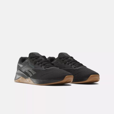 Men's Reebok Nano X4 Black Gum crossfit x3 ALL SIZES GETITWHILETHEGETTINGSGOOD