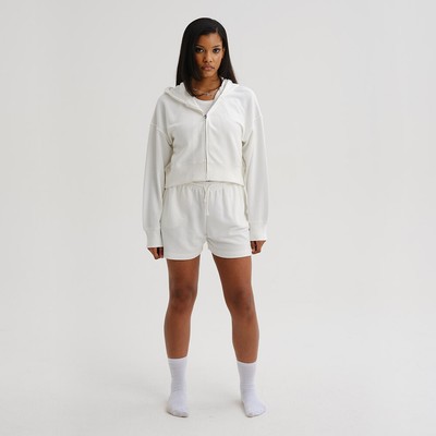 Juicy Couture Wmns Liv Cosy Fleece Zip Hoodie Women Sugar Swizzle