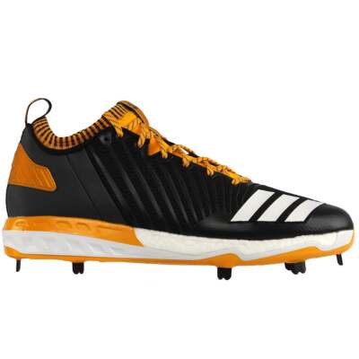 

Adidas Boost Icon 3 Бейсбольные бутсы Мужские черные, оранжевые кроссовки Спортивная обувь B, Black;orange, adidas Boost Icon 3 Baseball Cleats