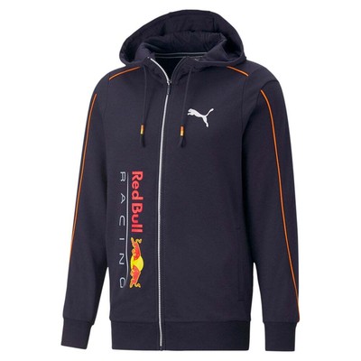 

Puma Rbr X Mt7 Full Zip Hoodie Mens Size  Повседневная верхняя одежда 53499901, Синий