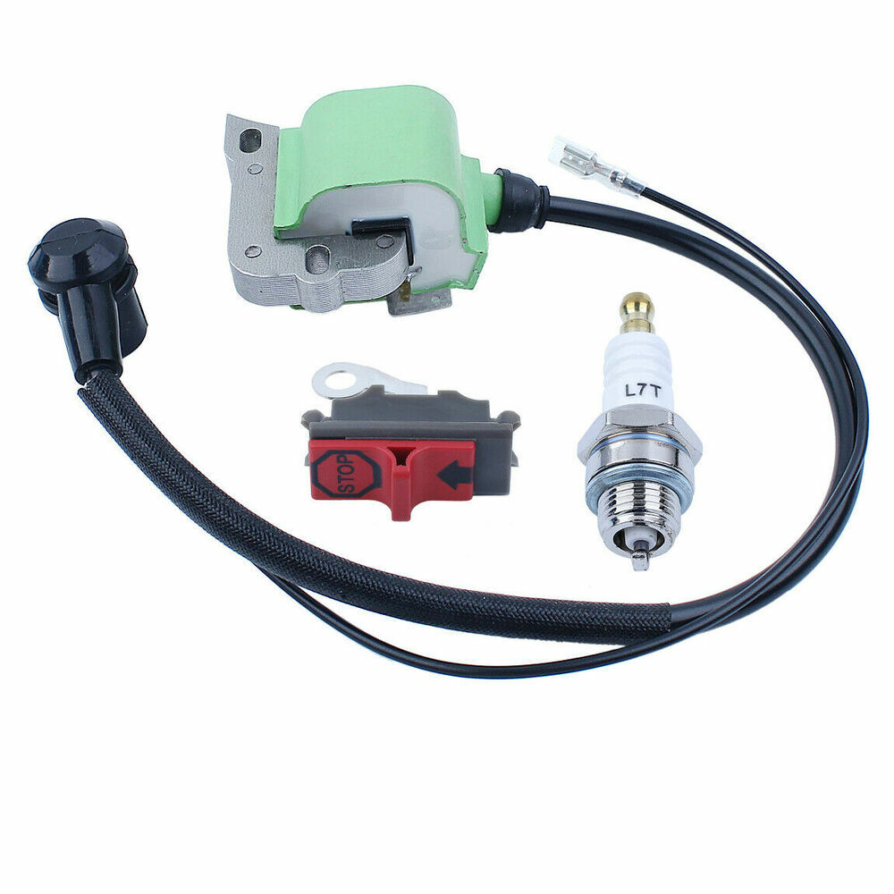 Ignition Coil Stop Switch Kit fit Husqvarna 51 55 EPA 55EU1 55 Rancher Chainsaws