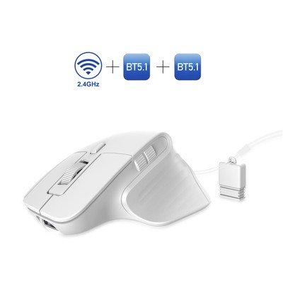 4800DPI 2.4GHz Ergonomic Gaming Mouse Silent Click Cordless Mice High Quality