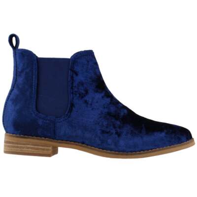 

Женские синие повседневные ботинки TOMS Ella Chelsea Boots 10011321, Синий, TOMS Ella Chelsea Booties