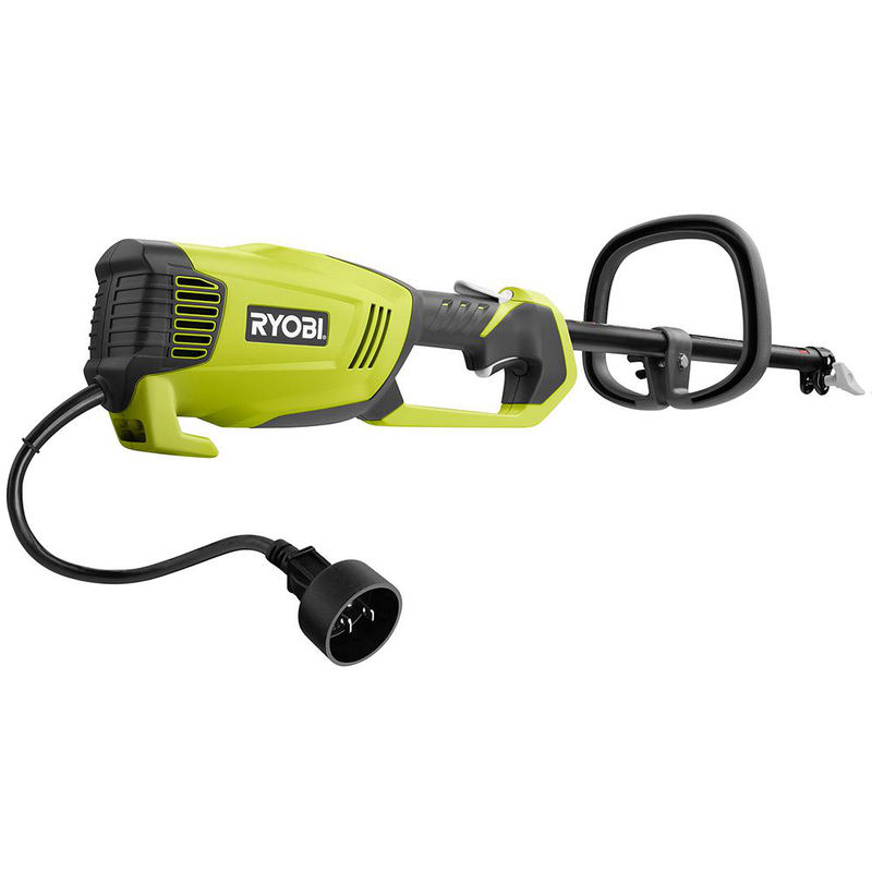 Electric String Trimmer 18in 10 Amp Hand Shaft Cord Lock Held Straight Trimming