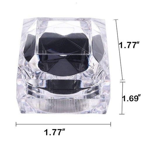 Wholesale Clear Crystal Ring Gift Boxes Earrings Jewelry Display Packaging Boxes