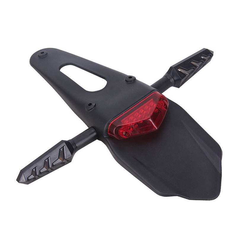 TUINCYN moto parafango posteriore integrato Red Tail Light Lamp