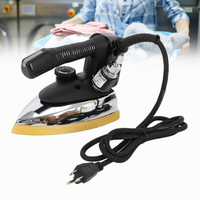 Industrial Gravity Feed Commercial Electric Steam Iron 3L Water Bottle 1KW USA