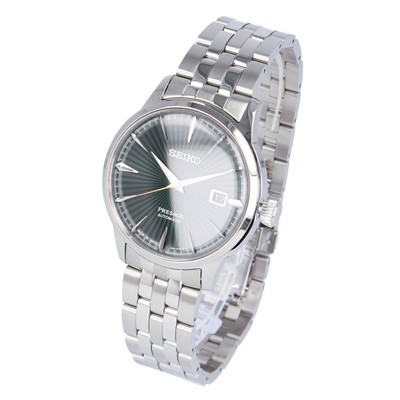 Pre-owned Seiko Presage Srpe15j1 Cocktail Time Srpe15j Automatic Analog Green
