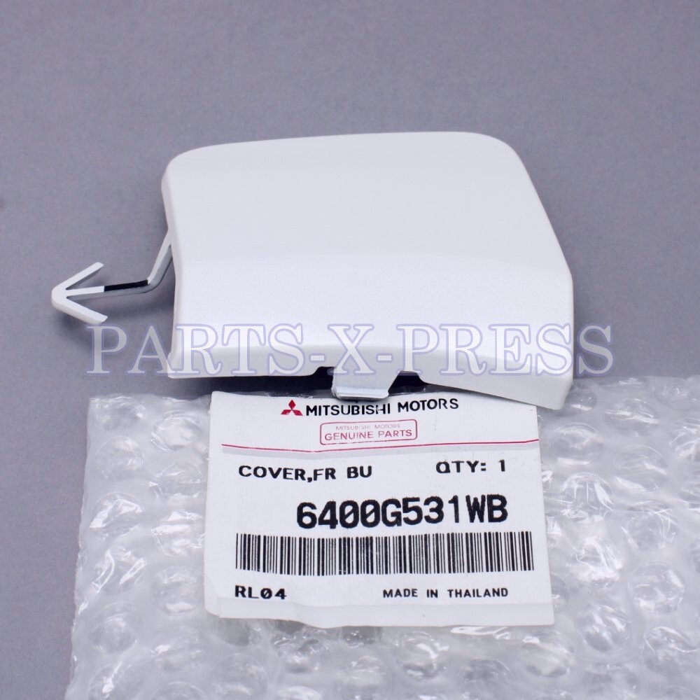 6400G531WB GENUINE OEM MITSUBISHI MIRAGE 2017-20 FRONT BUMPER TOW EYE HOOK COVER