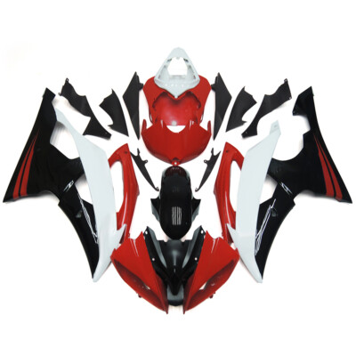 Fairing Kits for 2008 -12 13 14 15 2016 YZF600 YZF R6 Yamaha Red Black Body Work