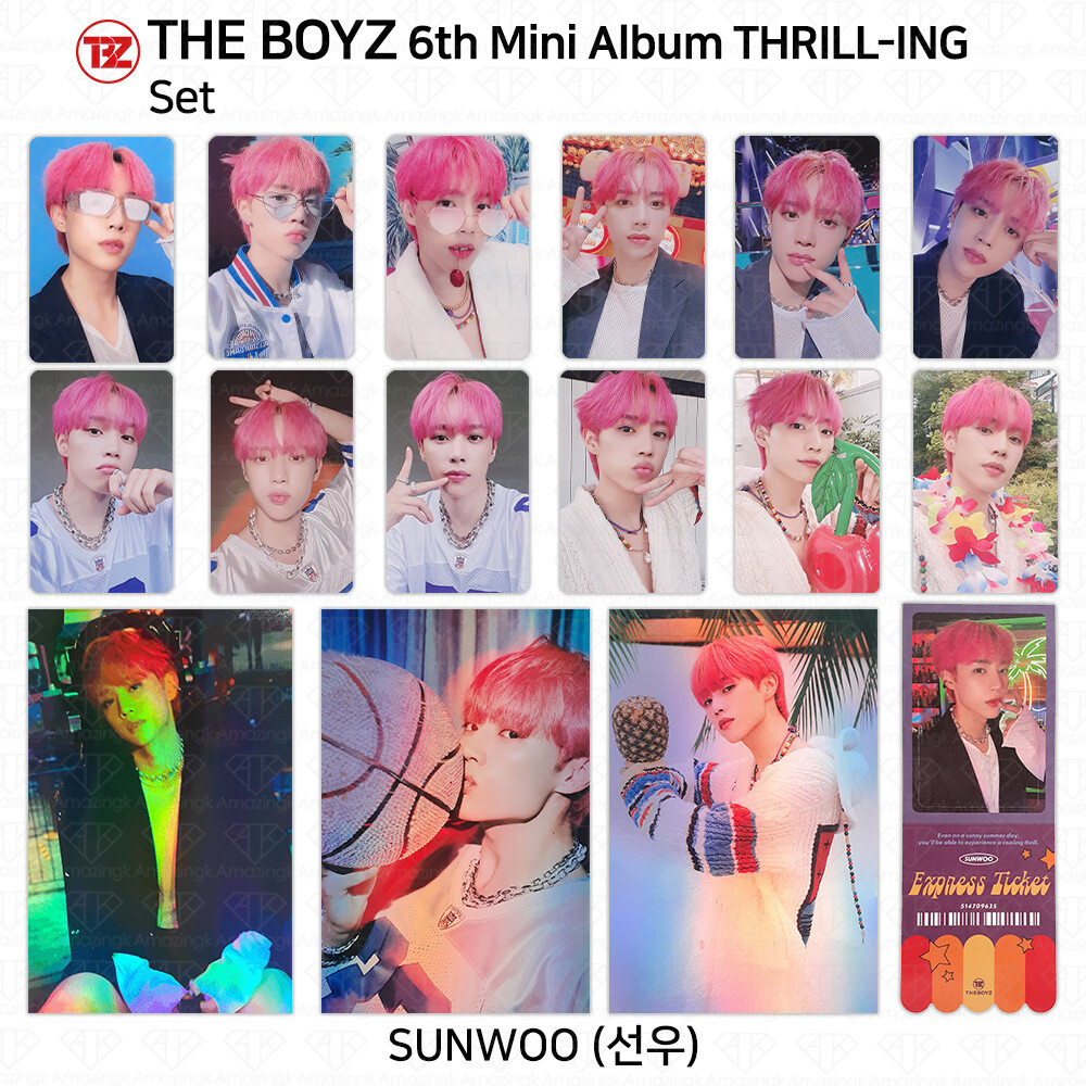 THE BOYZ 直筆サイン『THRILL-ING』 10thミニアルバム「a;effect」好評リリース✨ THE BOYZ直筆