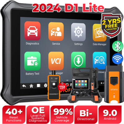 2024 OTOFIX D1 Lite Bidirectional Full System OBD2 Car Diagnostic Scanner Tool