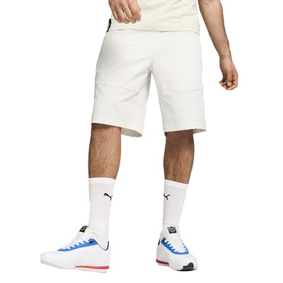 Шорты Puma Bmw Mms Life Pumatech Мужские серые повседневные спортивные штаны 62753907