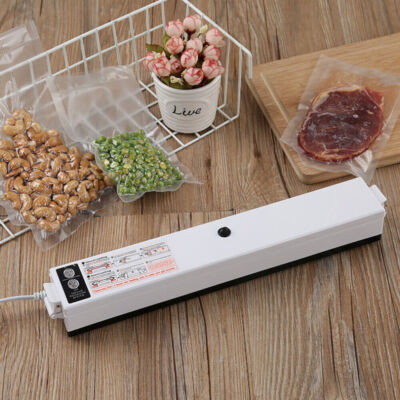 Vacuum Sealer Machine Meal Food Packaging Storage Automatic w/10pcs Seal Bags