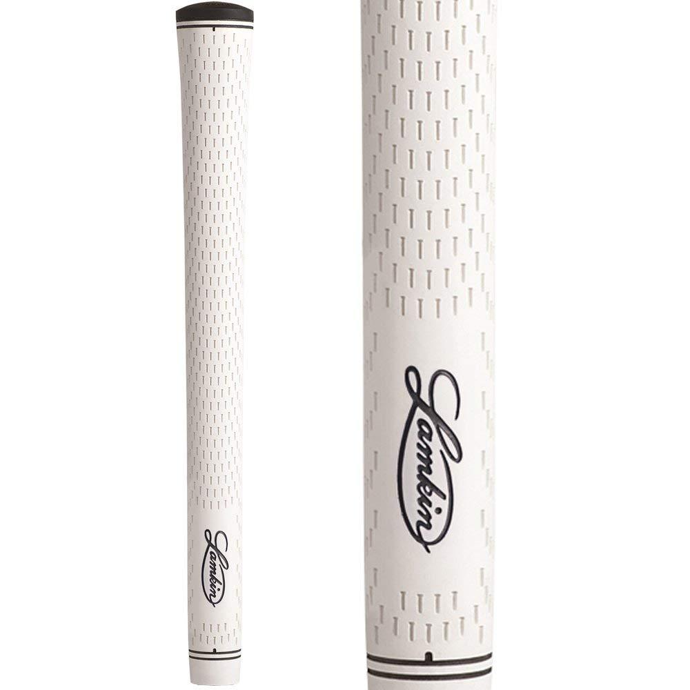 NEW (10) Lamkin Performance Plus 3GEN Golf Grip Pack (White, Standard, 60R)