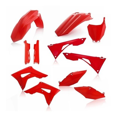 Acerbis FULL plastic set kit CRF250R 19 red plastic set plastic kit