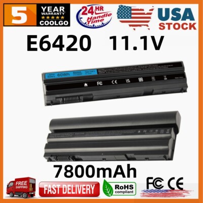 6/9 Cell Battery for Dell Latitude NHXVW E5420 E5430 E5520 E5530 E6420 E6430 US