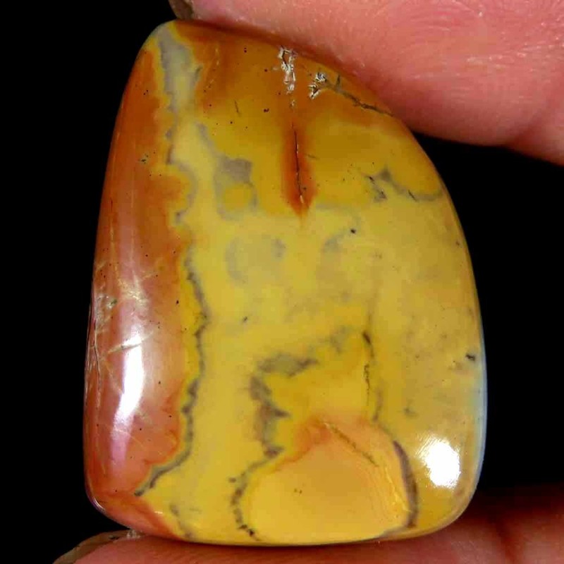 Cabochon Fantaisie En Jaspe Malingano 100 % Naturel De 24,20 Ct, Pierre PrÃ©Ci...