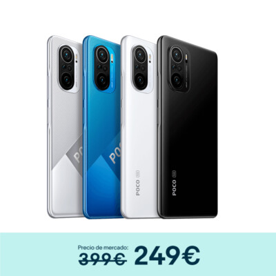 Poco F3 8GB 256GB 5G Smartphone 6,67" Dual SIM Snapdragon 870 Versión Global