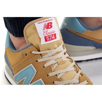 NEW BALANCE SHOES UNIVERSAL MEN BALANCE 574 ML574OV2 HONEY