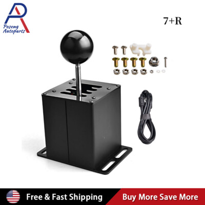 PC Sim Racing Game USB H Gear Shifter for Logitech G27 G29 G25 G920 T300RS/GT