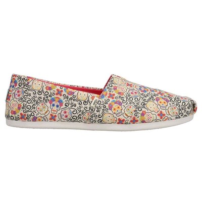 

Женские слипоны TOMS Alpargata с рисунком, размер 11 B, повседневная обувь на плоской подошве 10017329T, Grey, TOMS Alpargata Graphic Slip On
