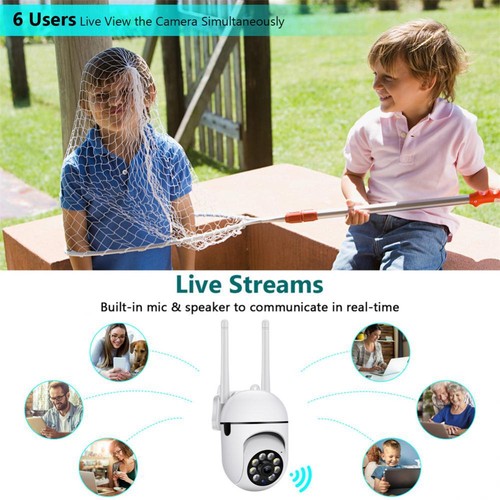 5G Wifi Wireless Security Camera System Outdoor Home Night Vision Cam 1080P HD