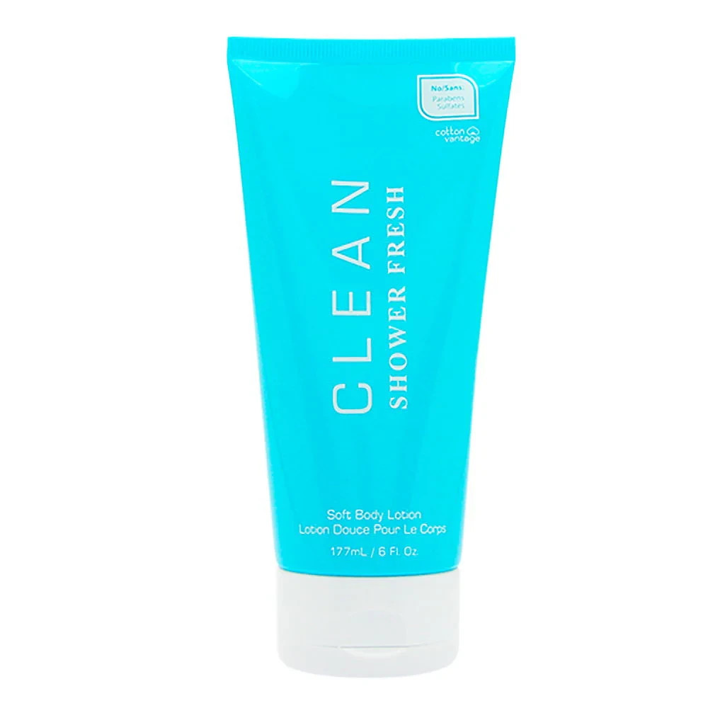 Clean Shower Fresh by Clean for Women Soft Body Lotion 6 oz