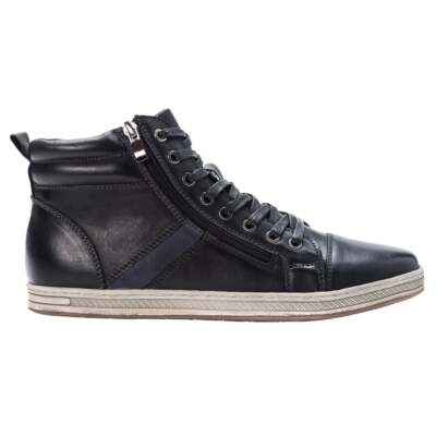 

Propet Lucas High Top Мужские черные кроссовки Повседневная обувь MCV042L-BLK, Черный, Propet Lucas High Top